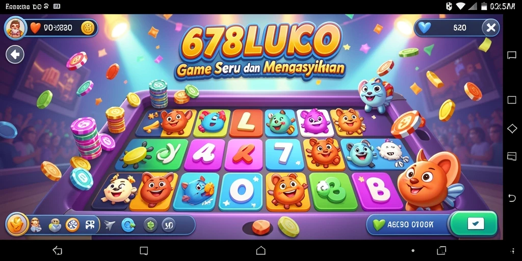 Tampilan gameplay Bingo yang menarik dari 678LUCK.