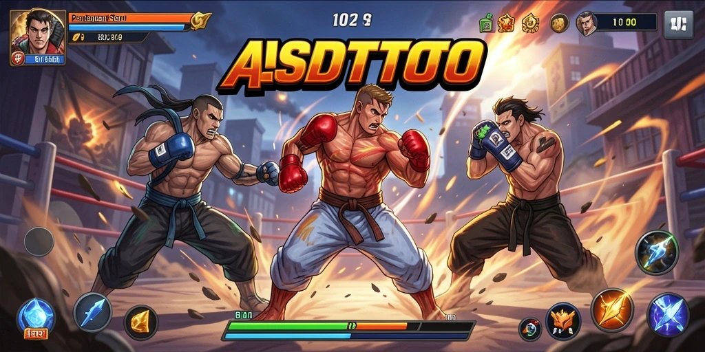 Tampilan dinamis dari gameplay ASDTOTO yang seru dan beraksi.