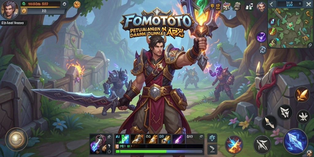 Tampilan gameplay seru dan mendebarkan dari FOMOTOTO.