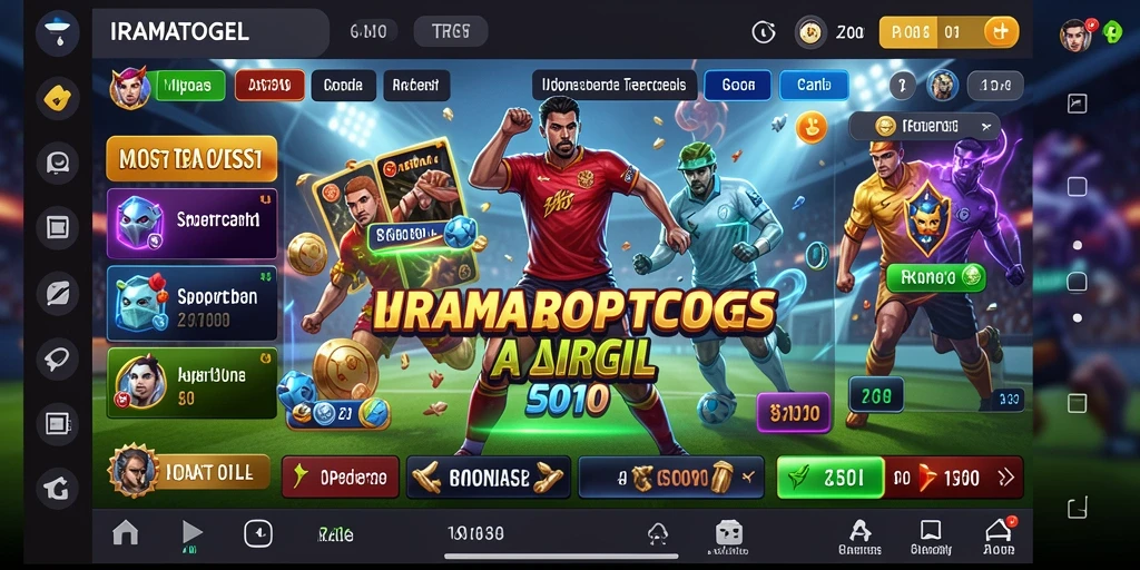 Tampilan menarik dari gameplay Sportsbook IRAMATOGEL saat taruhan berlangsung.