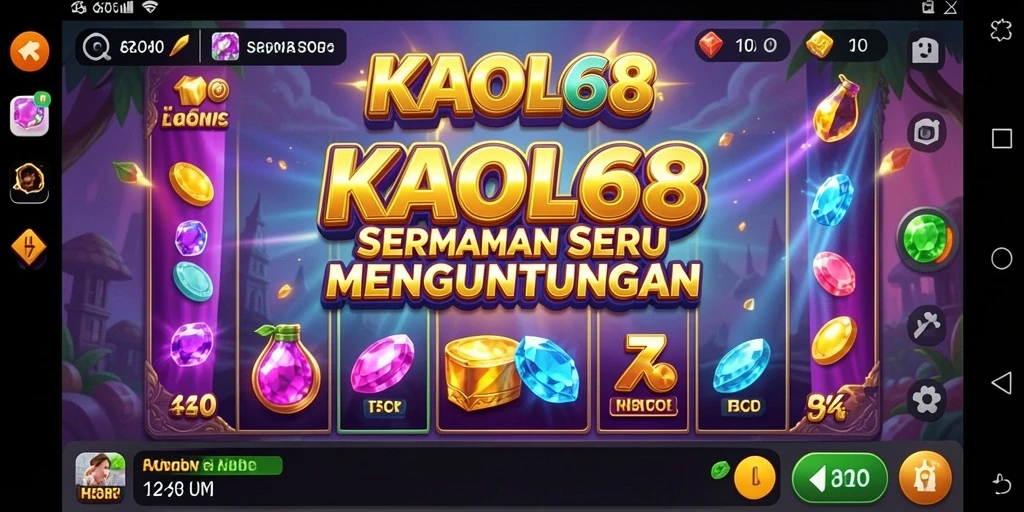 Tampilan menarik dari permainan Slot KAOL68 yang mendebarkan.