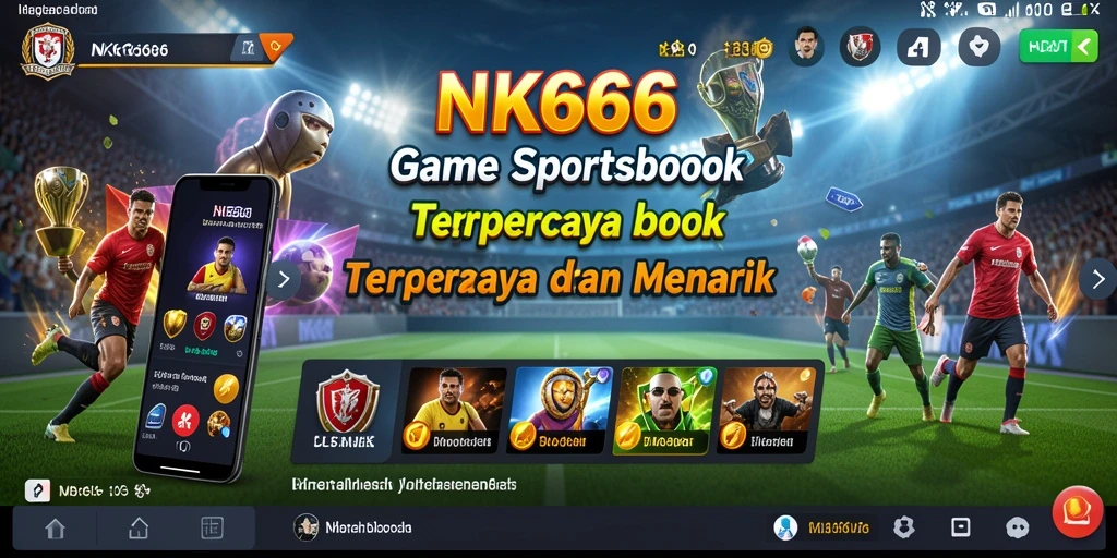 Tampilan menarik dari gameplay <strong>NK666</strong> dalam taruhan olahraga.