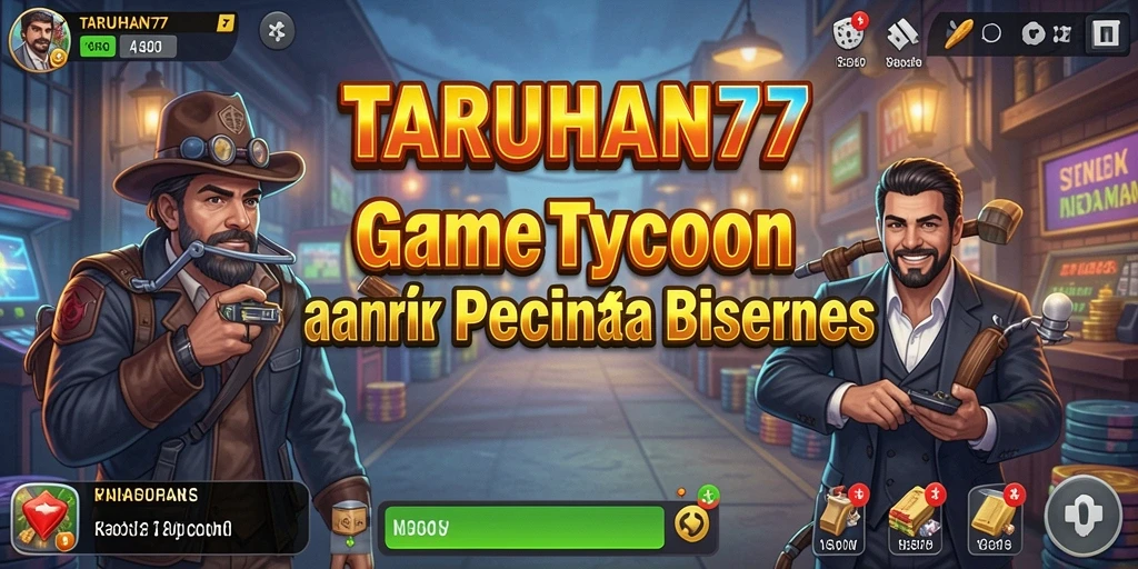 Gameplay Tycoon yang menantang dan menyenangkan di TARUHAN77.